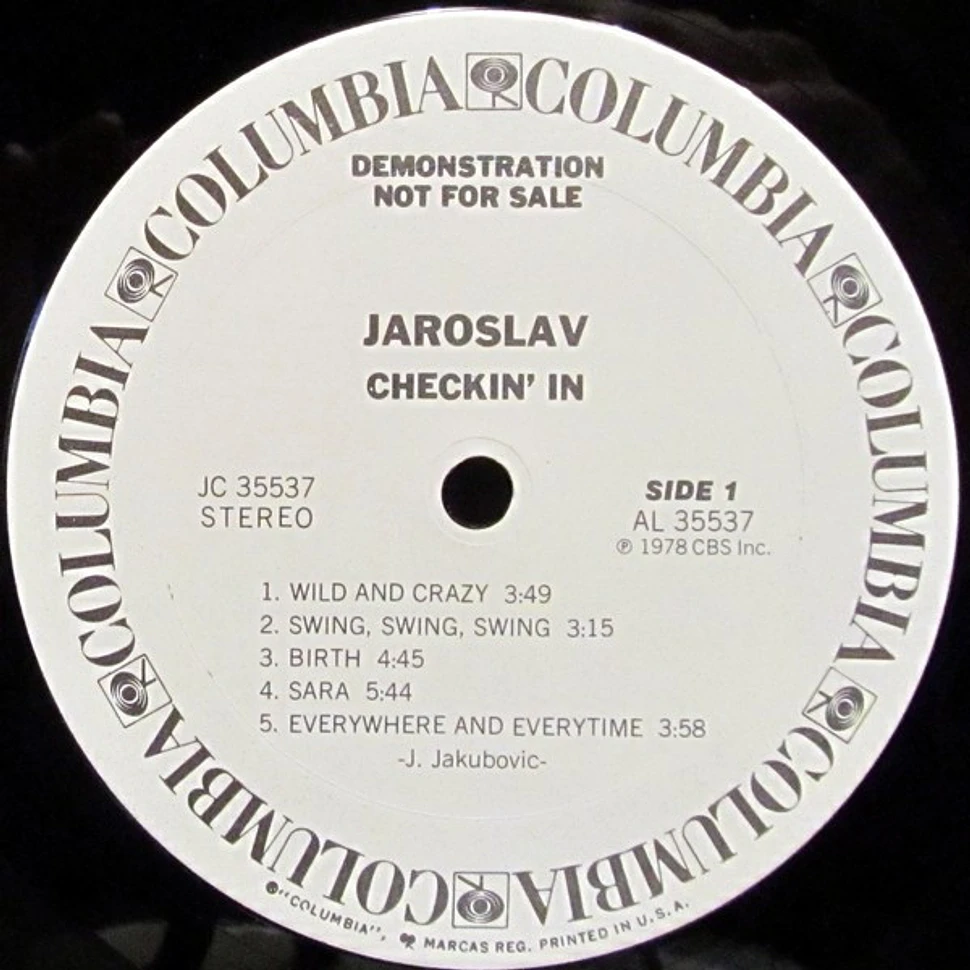 Jaroslav Jakubovic - Checkin' In