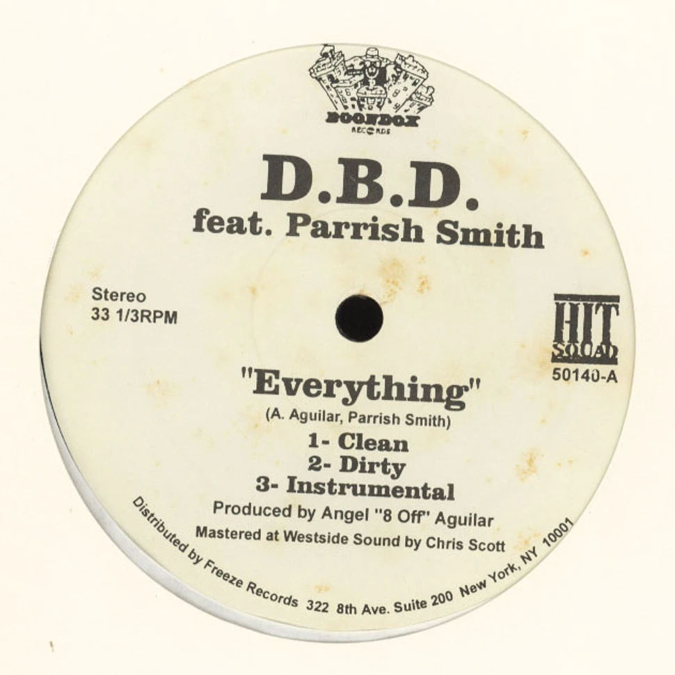 D.B.D. - Everything / Code Red