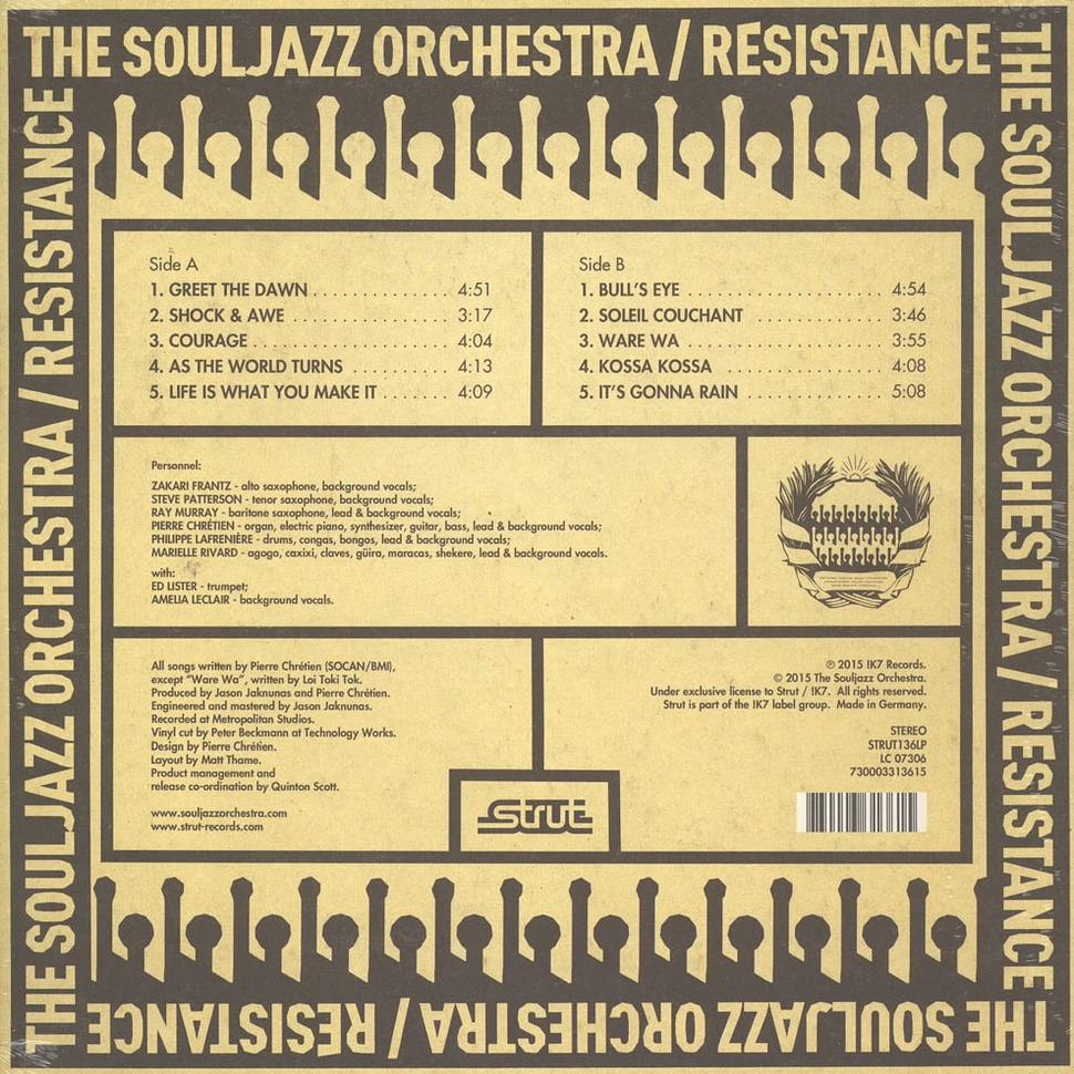 The Souljazz Orchestra - Resistance