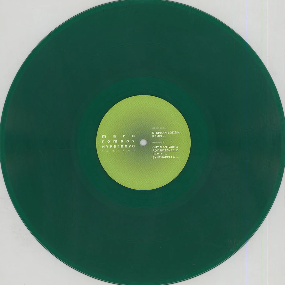 Marc Romboy - Hypernova Remixes Green Vinyl Edition