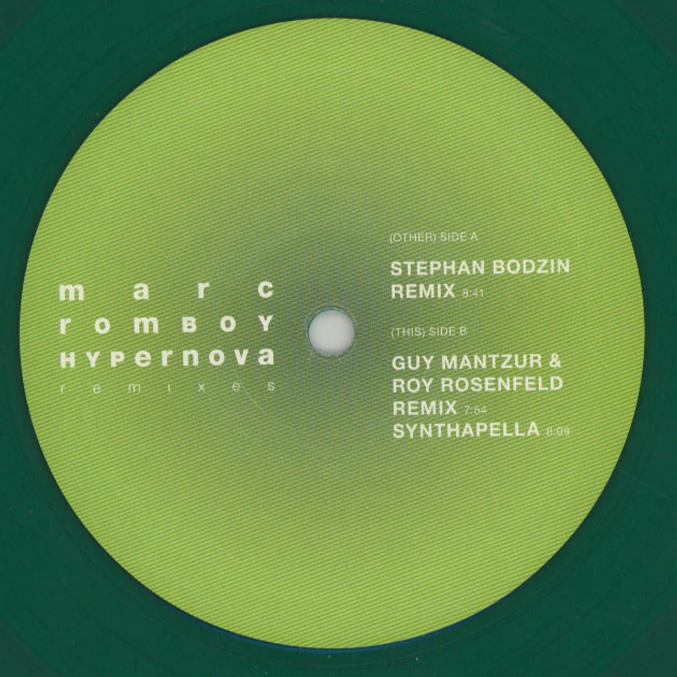 Marc Romboy - Hypernova Remixes Green Vinyl Edition