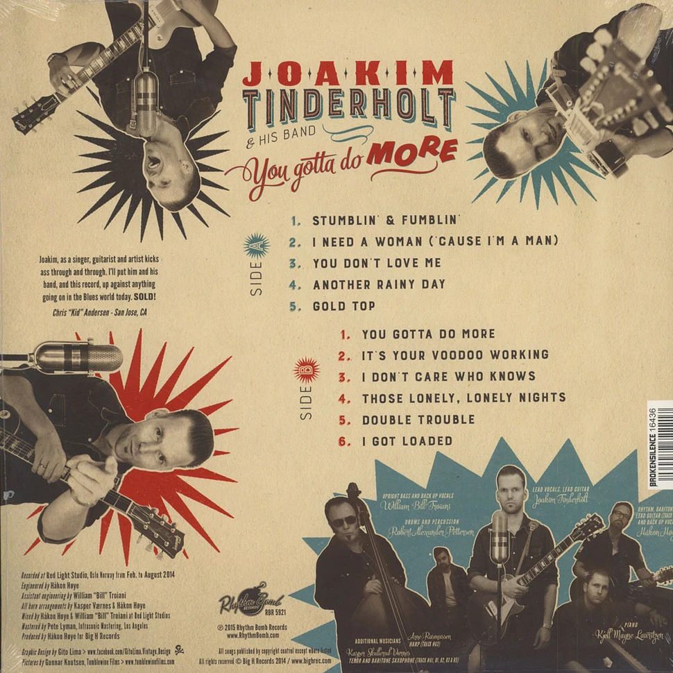 Joakim Tinderholt & His Band - You Gotta Do More