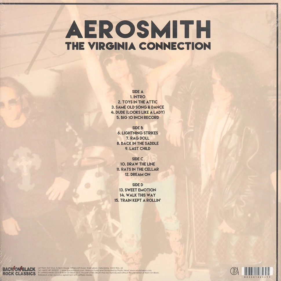 Aerosmith - Virginia Connection 1988