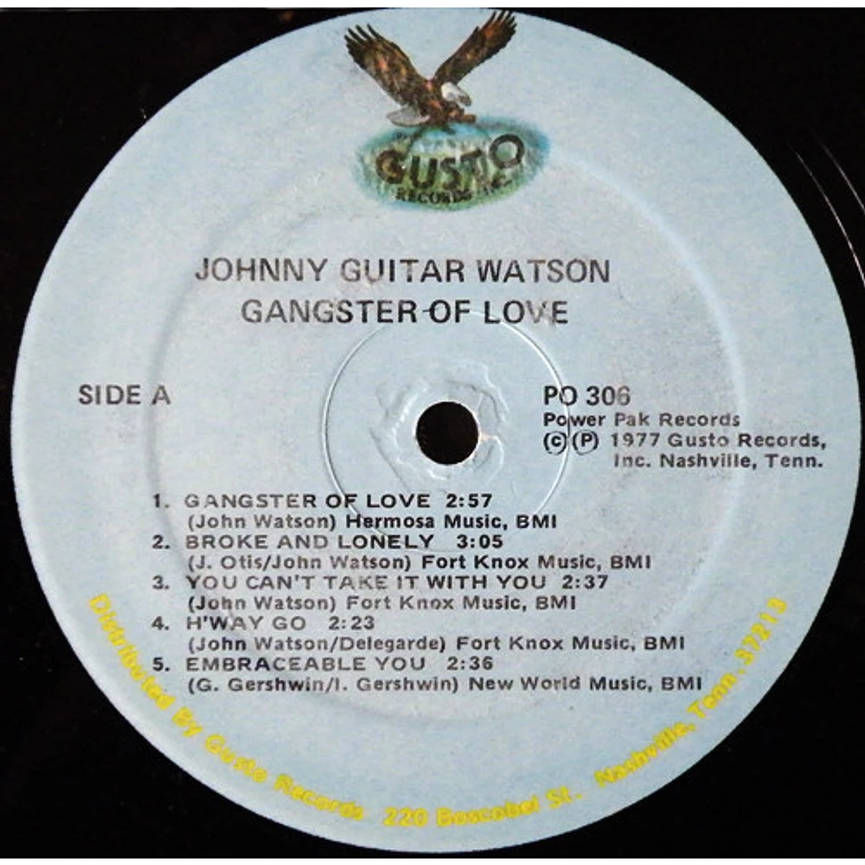 Johnny Guitar Watson - Gangster Of Love