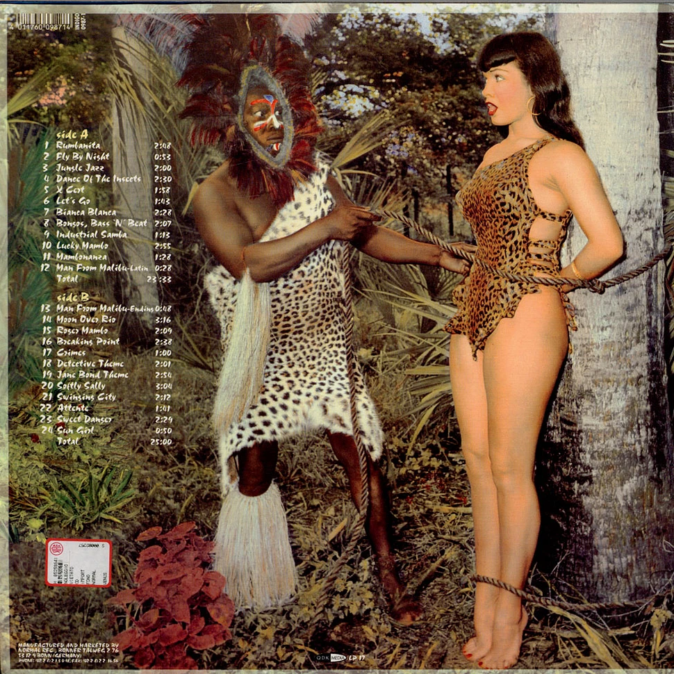 V.A. - Betty Page: Jungle Girl - Exotique Music