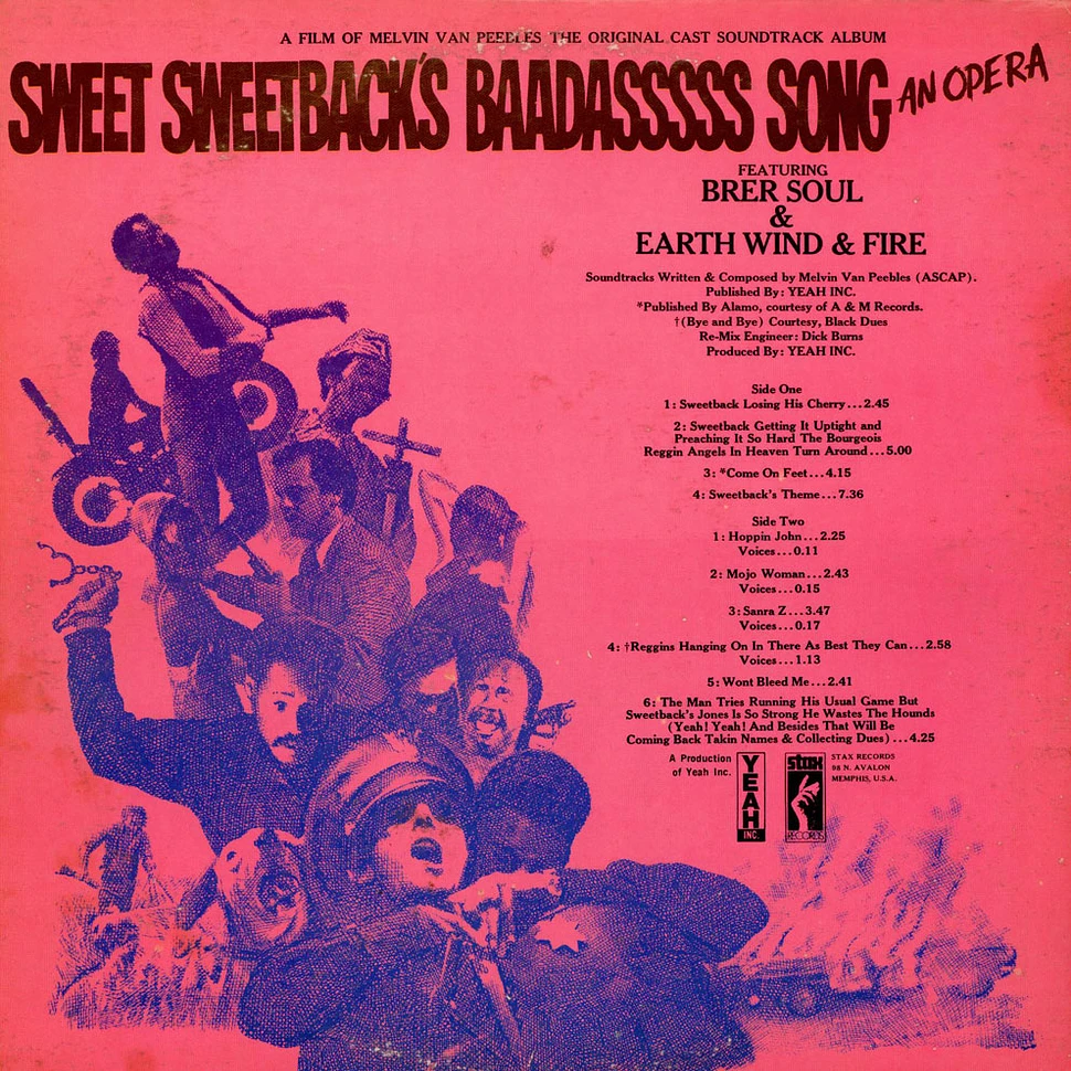 Melvin Van Peebles - Sweet Sweetback's Baadasssss Song (An Opera)