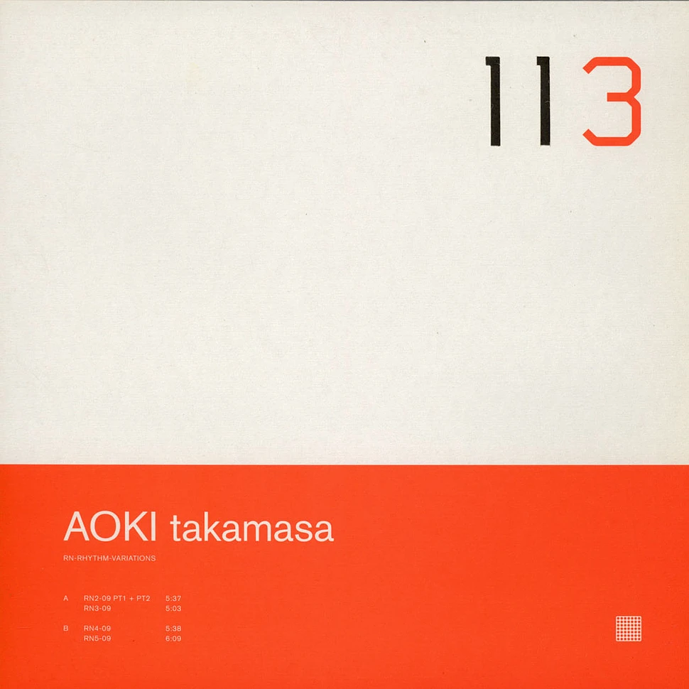 Aoki Takamasa - Rn-Rhythm-Variations