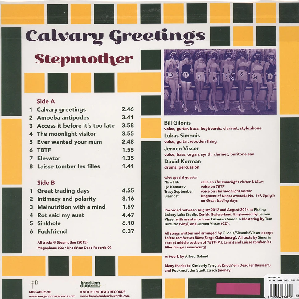 Stepmother - Calvary Greetings Purple Vinyl Edition