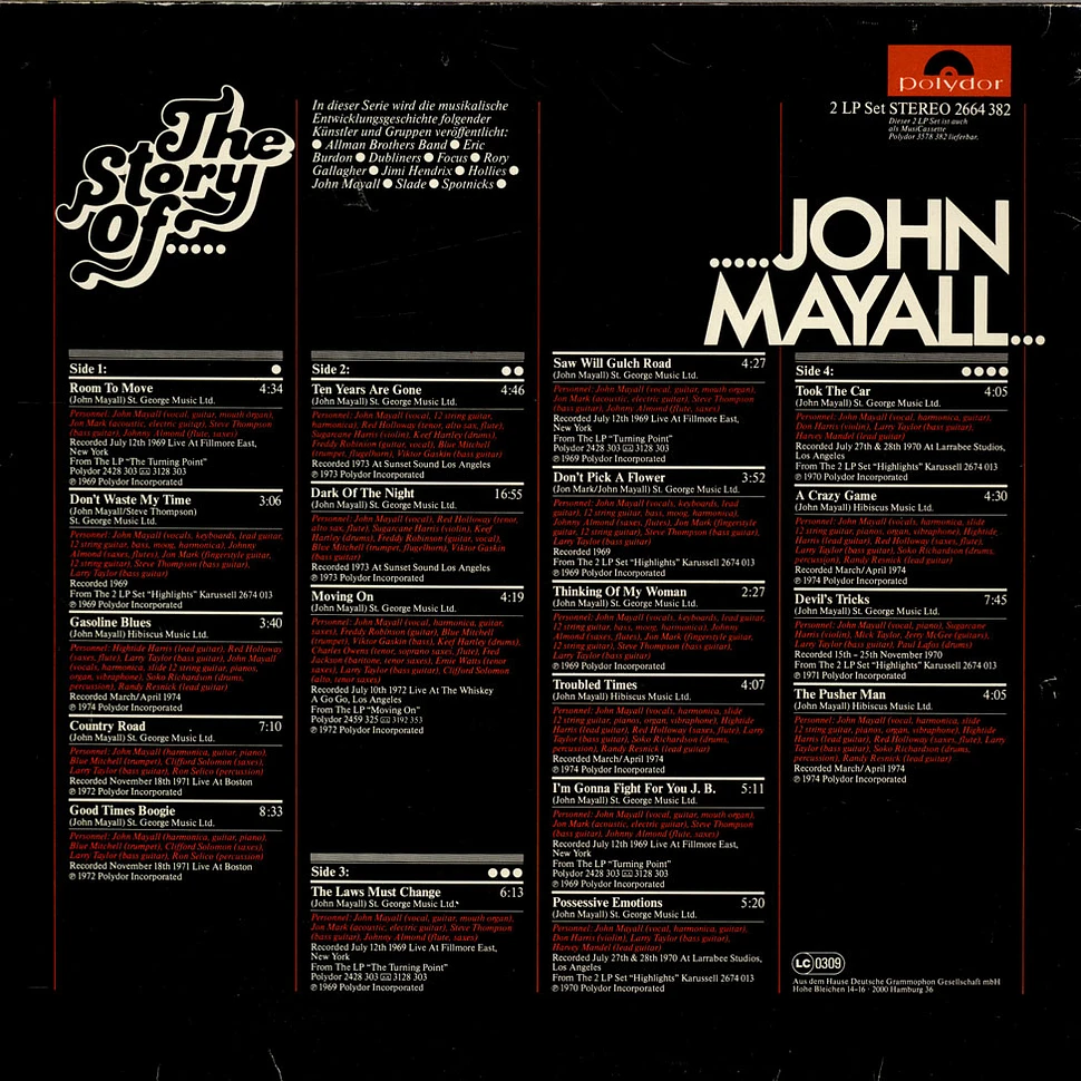 John Mayall - The Story Of John Mayall