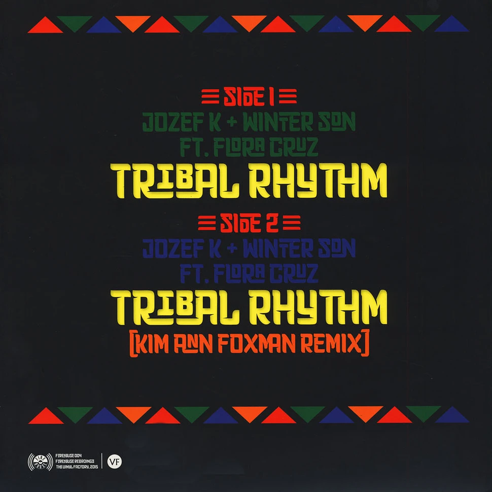 Jozef K & Winter Son - Tribal Rhythm (Original & Remix By Kim Ann Foxman) Feat. Flora Cruz