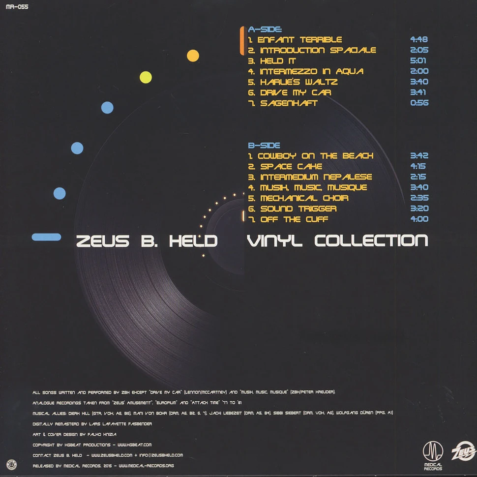 Zeus B. Held - Vinyl Collection