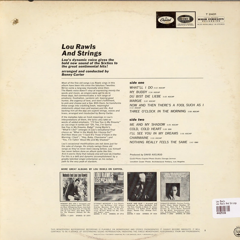 Lou Rawls - Lou Rawls And Strings