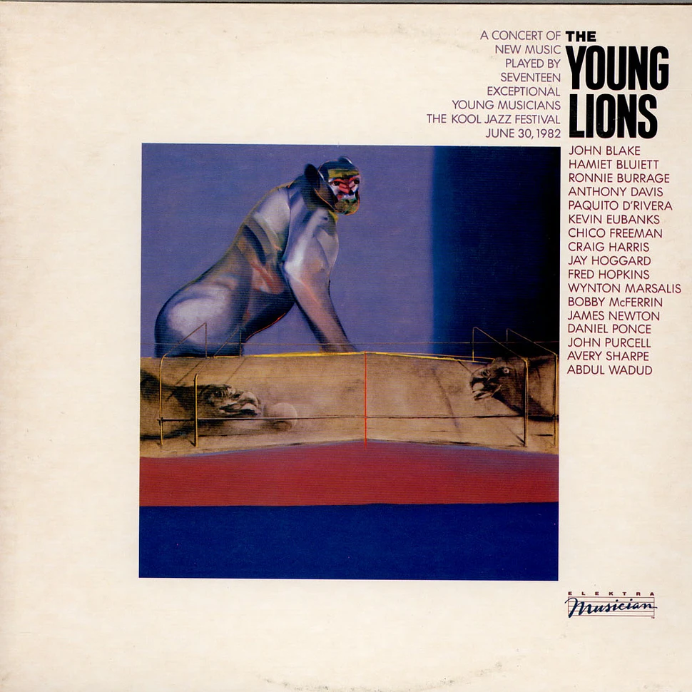 V.A. - Young Lions, The - A Concert Of New Music Played By Seventeen Exceptional Young Musicians - The Kool Jazz Festival June 30, 1982