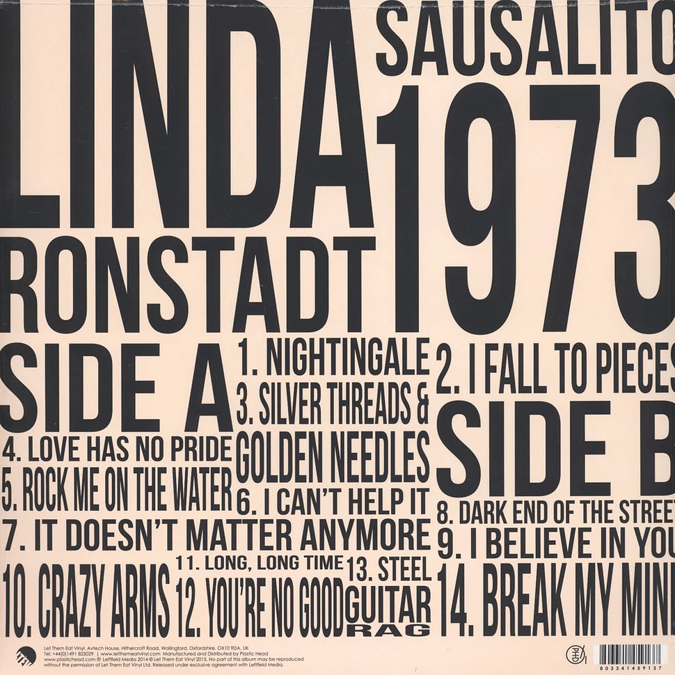Linda Ronstadt - Sausalito 1973