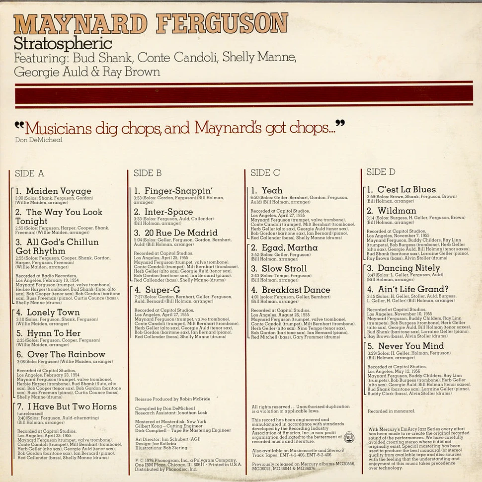Maynard Ferguson - Stratospheric