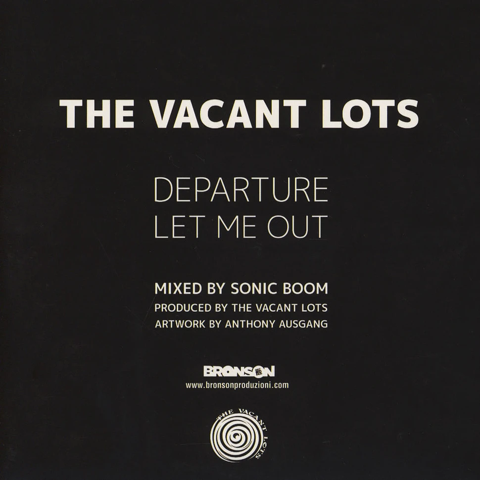 Vacant Lots - Departure