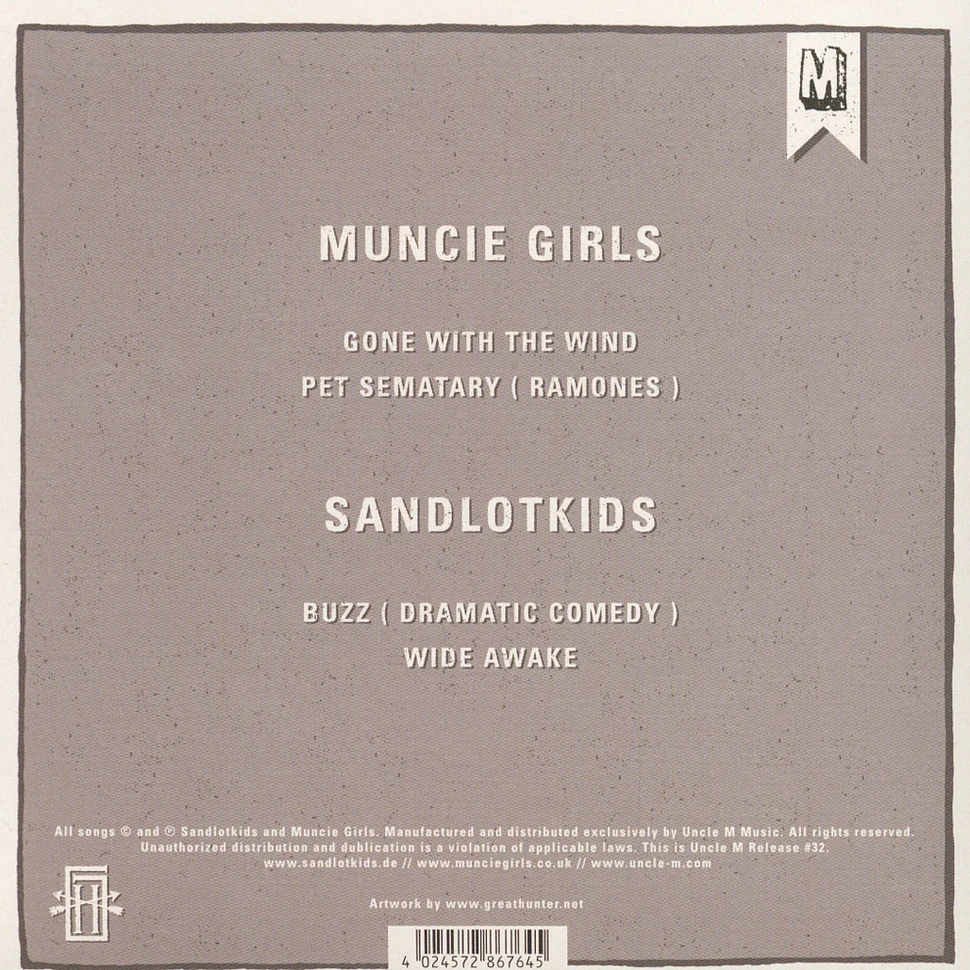Muncie Girls / Sandlotkids - Split