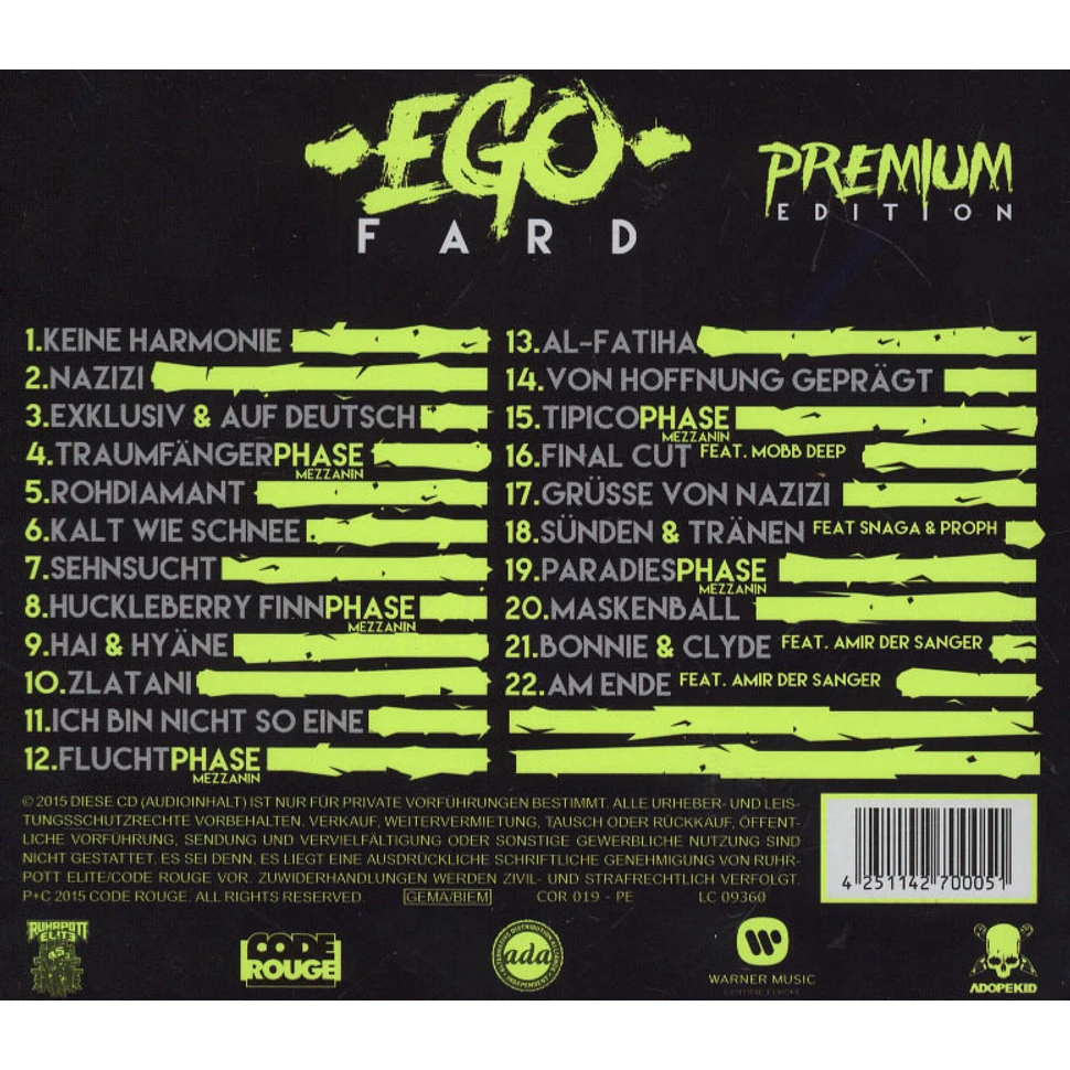 Fard - Ego Premium Edition