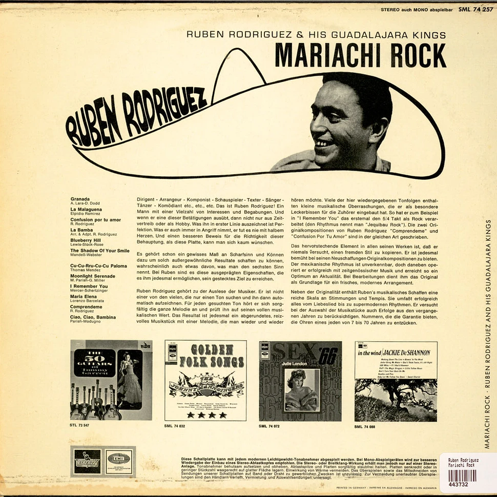 Ruben Rodriguez - Mariachi Rock