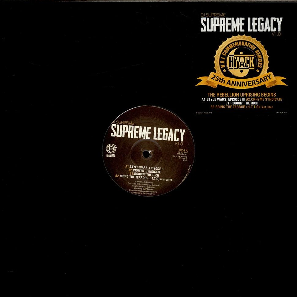 DJ Supreme - Hijack Remixes