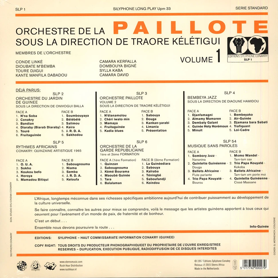 Orchestre Paillote - Sous La Direction De Traore Keletigu