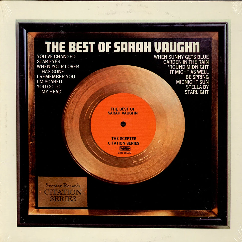 Sarah Vaughn - The Best Of Sarah Vaughn