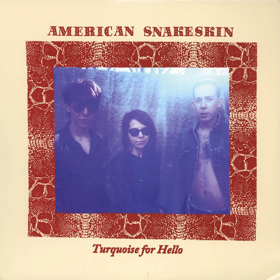 American Snakeskin - Turquoise For Hello
