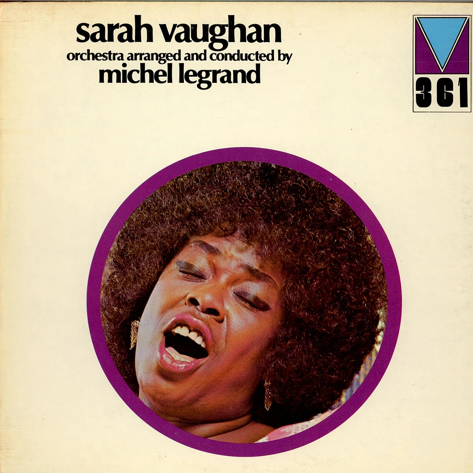 Sarah Vaughan And Michel Legrand - Orchestra Arranged And Conducted By Michel Legrand