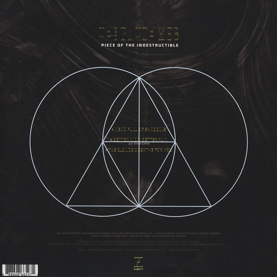 The Glitch Mob - Piece Of The Indestructible Gold / Black Vinyl Edition