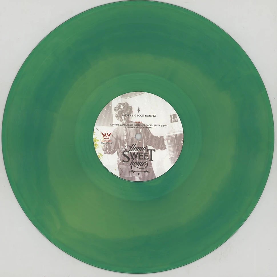 Rapper Big Pooh & Nottz - Home Sweet Home Jade Haze Vinyl Edition