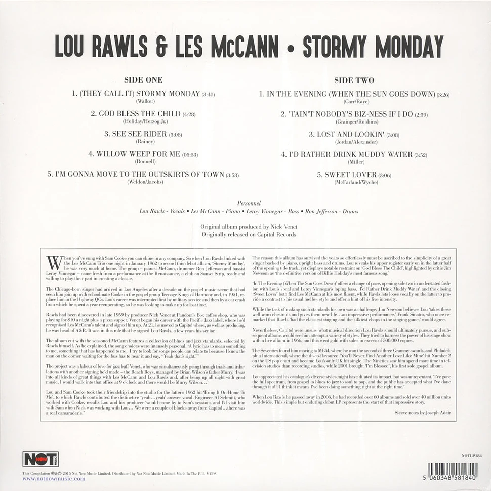 Lou Rawls - Stormy Monday