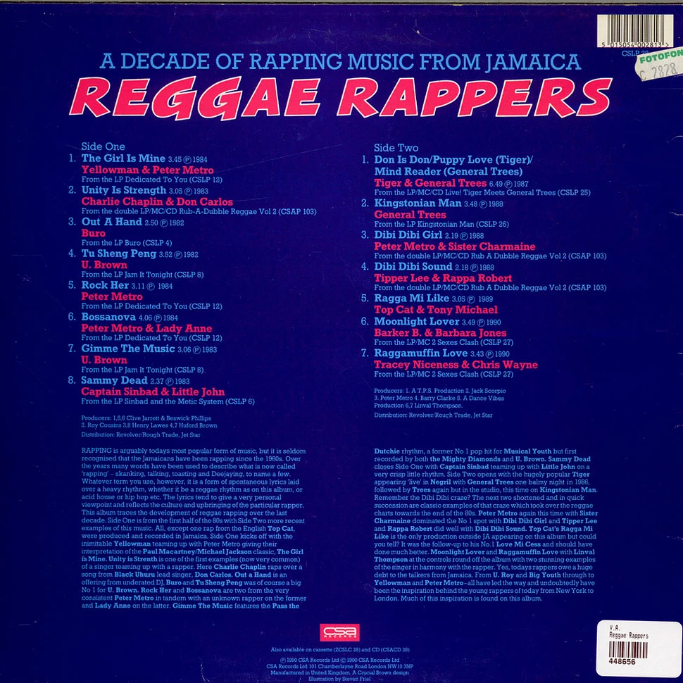 V.A. - Reggae Rappers