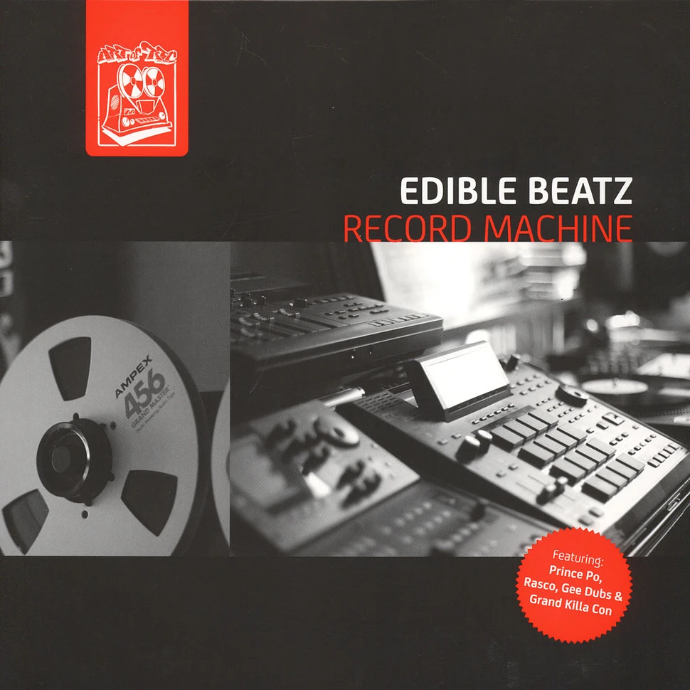 Edible Beatz - Record Machine Black Vinyl Edition