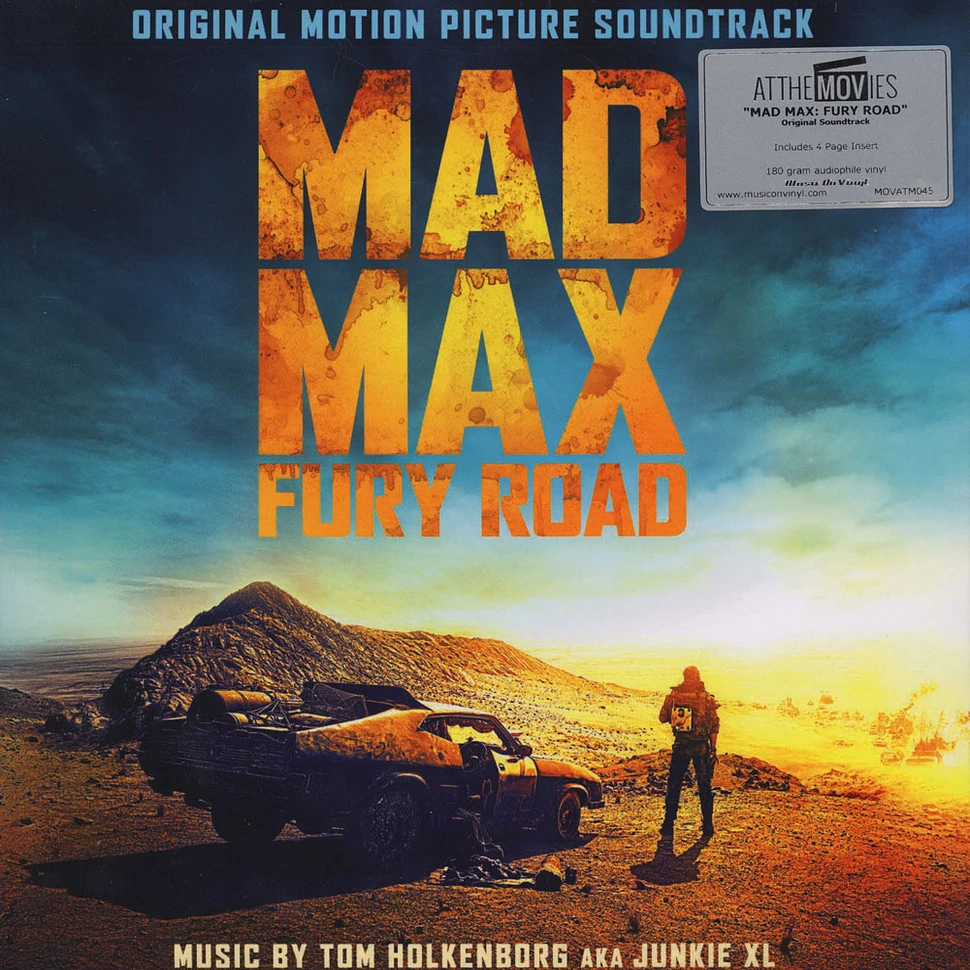 Tom Holkenborg aka Junkie XL - OST Mad Max: Fury Road Black Vinyl Edition