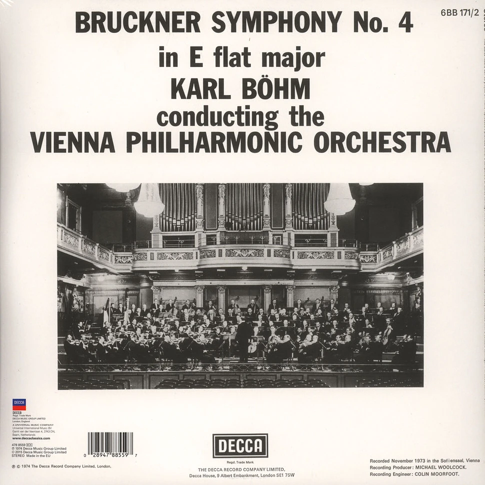 Karl Böhm mit den Wiener Philharmonikern - Bruckner: Sinfonie Nr. 4