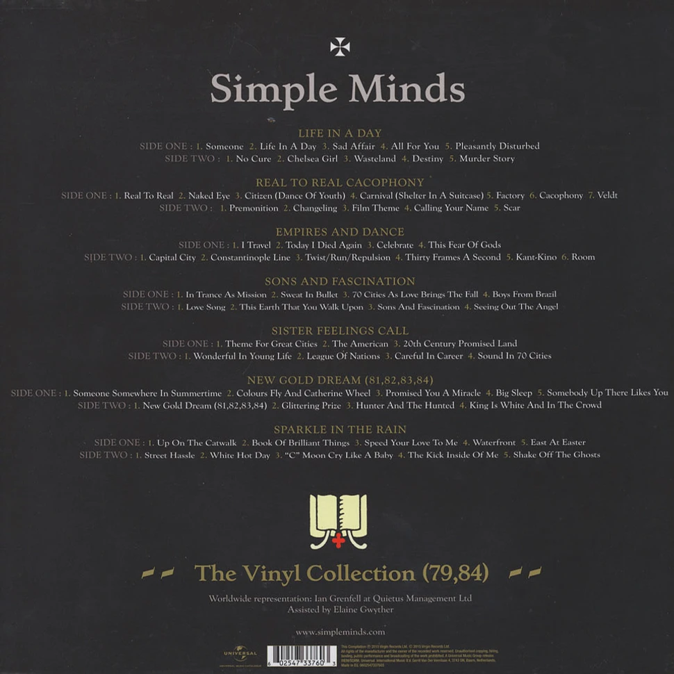 Simple Minds - Vinyl Collection 1979-1985