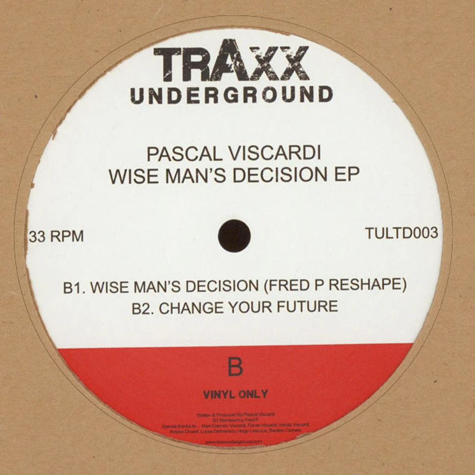 Pascal Viscardi - Wise Man's Decision EP