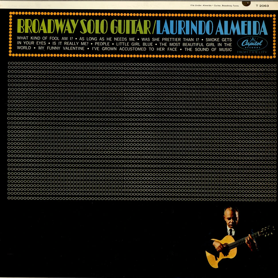 Laurindo Almeida - Broadway Solo Guitar