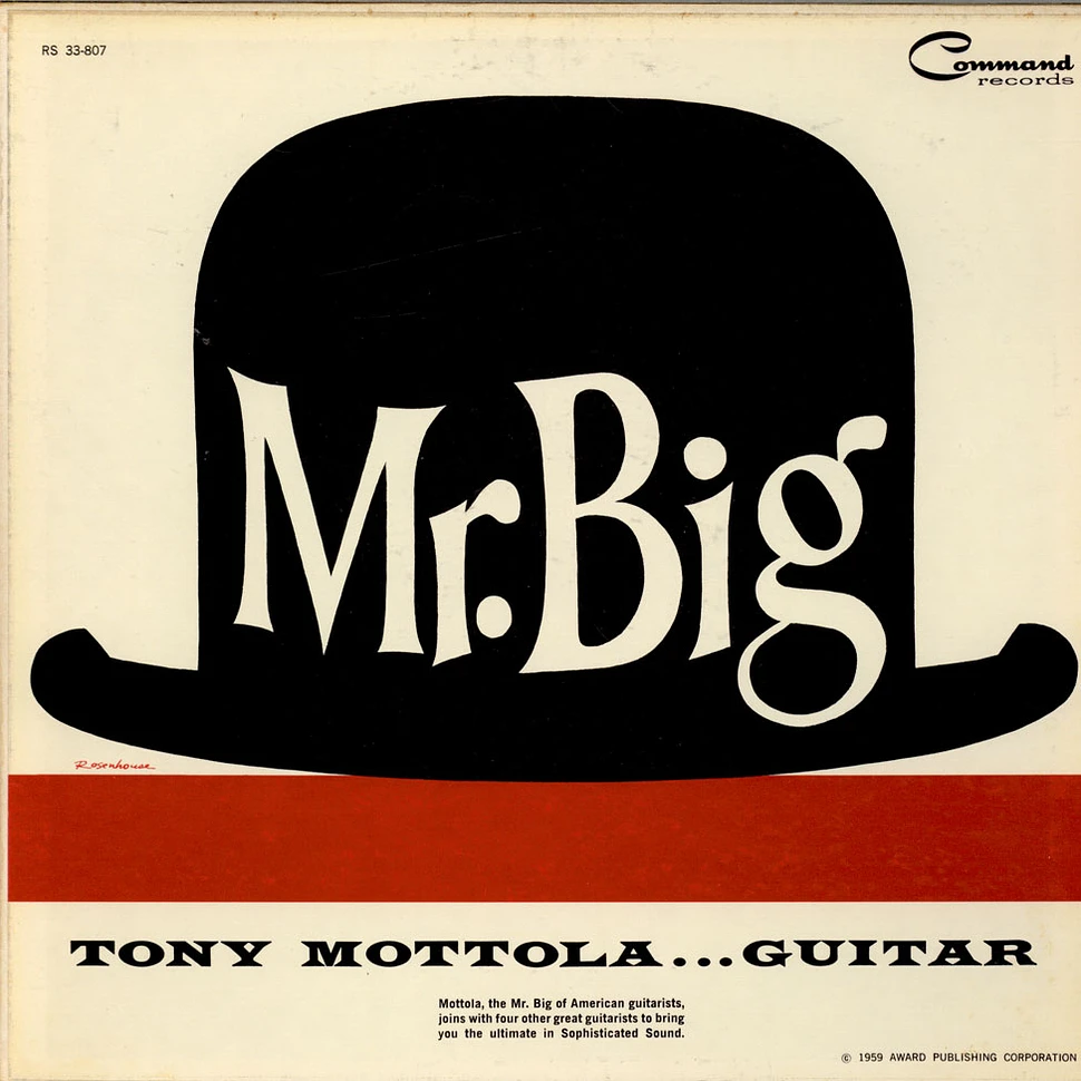 Tony Mottola - Mr. Big: Tony Mottola...Guitar