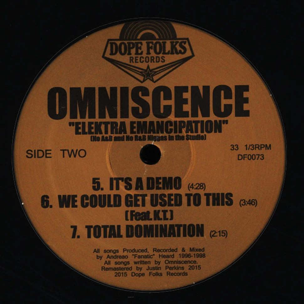 Omniscence - Elektra Emancipation