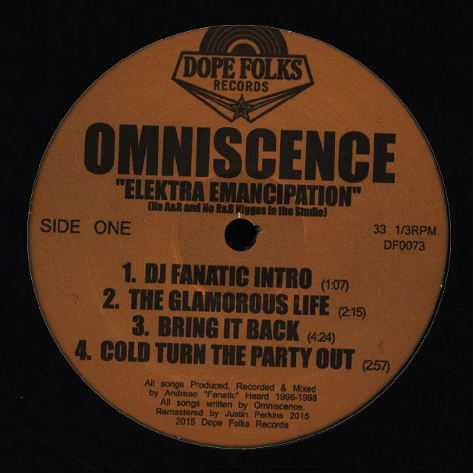 Omniscence - Elektra Emancipation