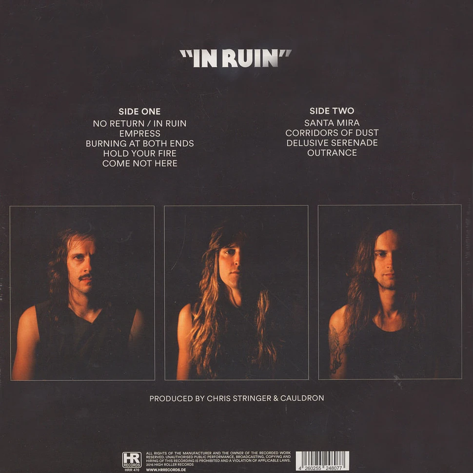 Cauldron - In Ruin Blue Vinyl Edition