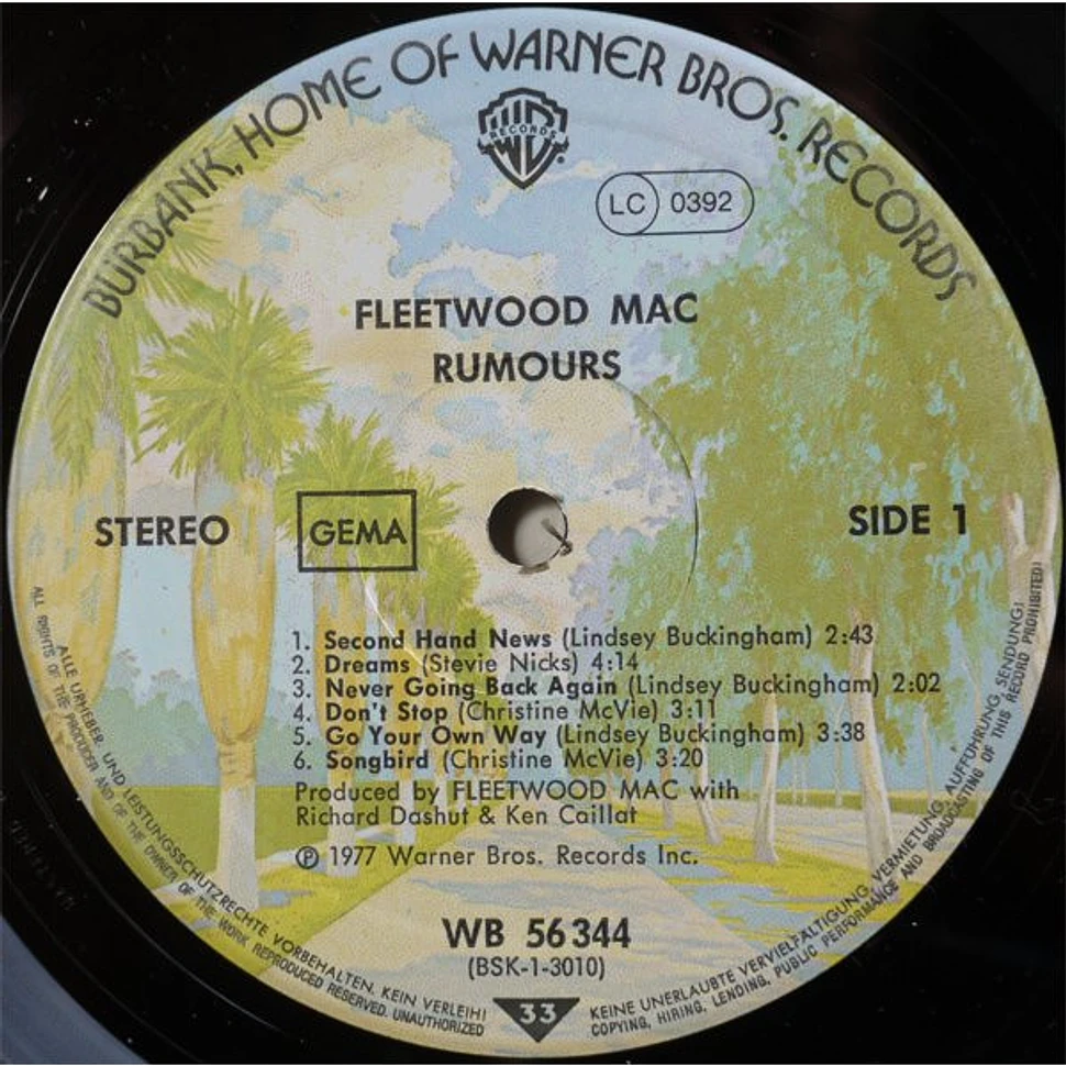 Fleetwood Mac - Rumours