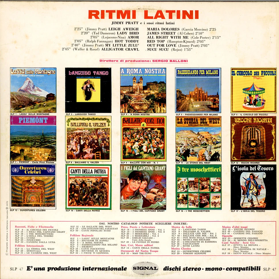 Jimmy Pratt - Ritmi Latini