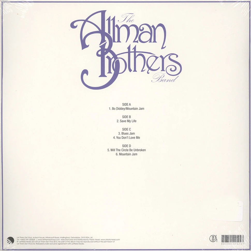 The Allman Brothers - Live At Cow Palace Volume 3