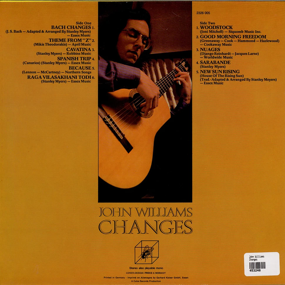 John Williams - Changes