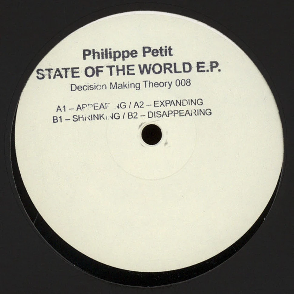 Philippe Petit - State Of The World EP