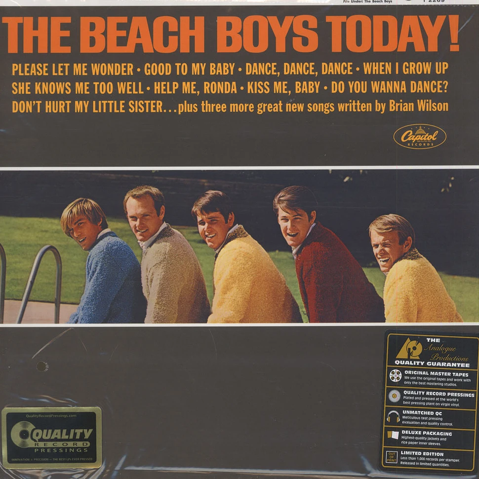 The Beach Boys - Today! 200g Vinyl, Mono Edition