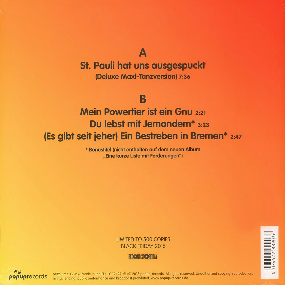 Bernd Begemann & Die Befreiung - St. Pauli Hat Uns Ausgespuckt