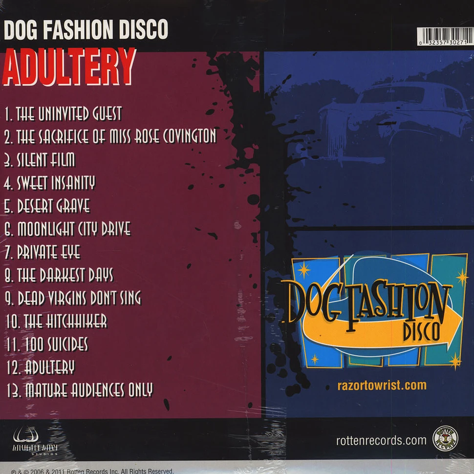 Dog Fashion Disco - Adultery